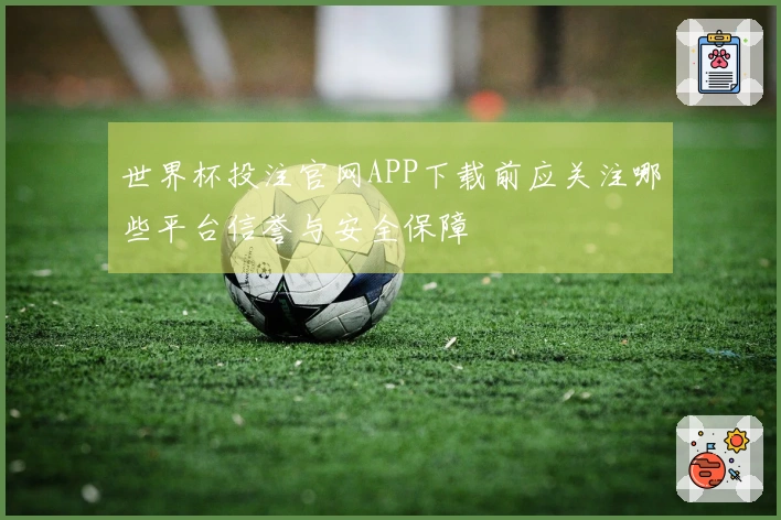 世界杯投注官网APP下载前应关注哪些平台信誉与安全保障