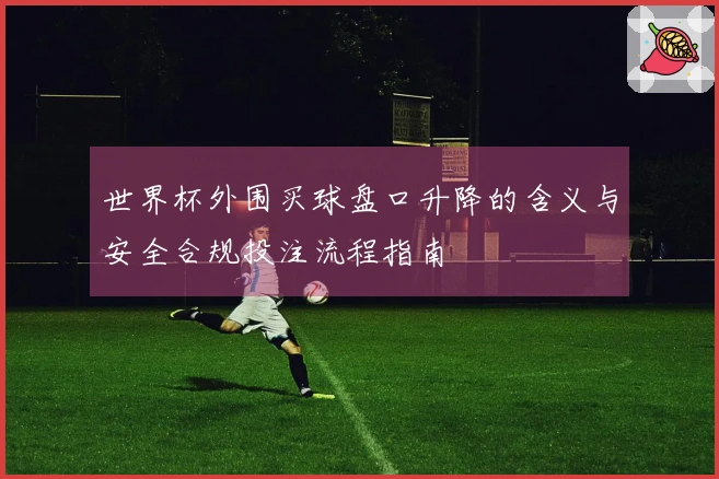 世界杯外围买球盘口升降的含义与安全合规投注流程指南